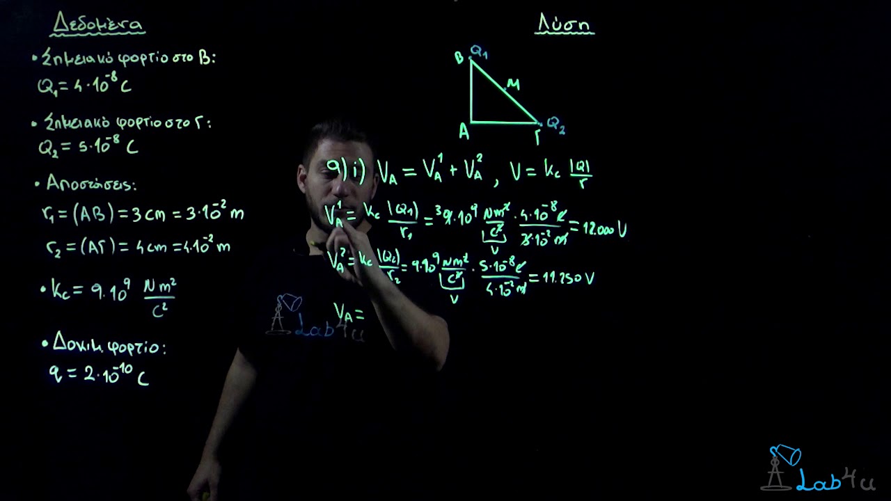 Άσκηση 55 Σελίδα 194 Φυσική Προσανατολισμού Β΄ Λυκείου