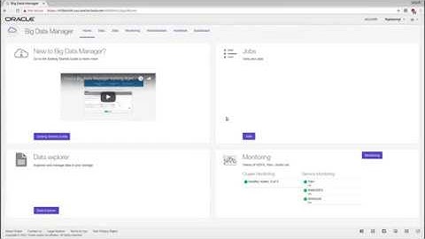 Managing Remote Data with Oracle Big Data Manager