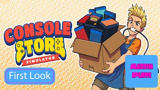 Console Store Simulator Demo – First Look! Opening a Game Store & Paying Pennies for Games 😂