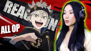 Anime NOOB Reacts To EVERY Opening Of Black Clover