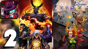 X-HERO: Idle Avengers - Gameplay Part 2 (Android, iOS)