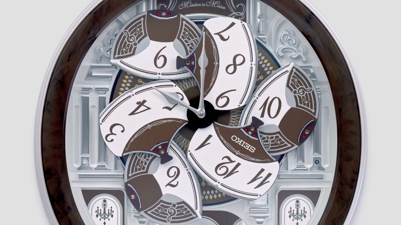 SEIKO Melodies in Motion, Sleek Sophistication QXM615B - YouTube