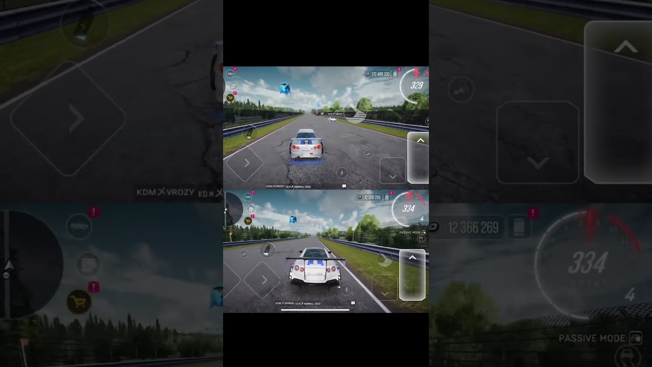 Drive Zone Online Cp max R34 vs R35 