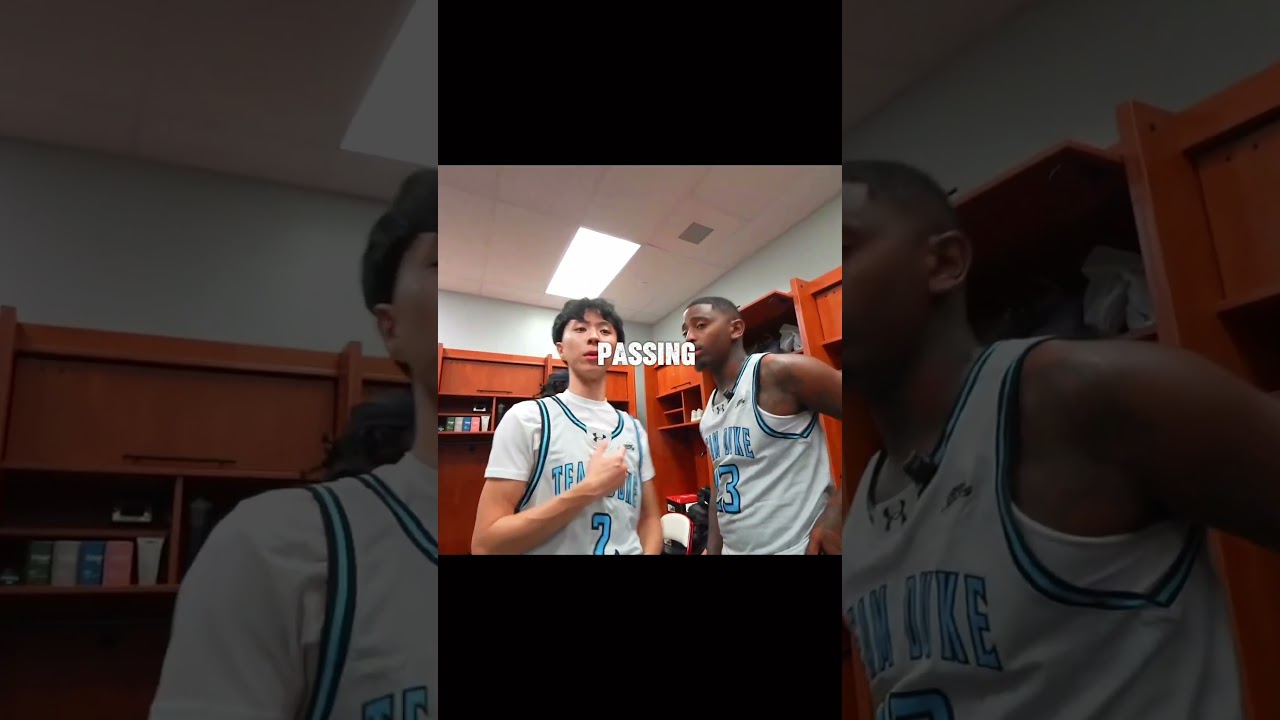 Duke, FunnyMike and Ray Preps for the Basketball Match 