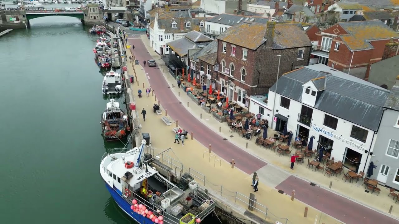 Drone 4K - Weymouth Beach & Harbour (revisited!)
