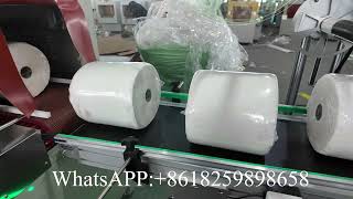 Auto Label Single Roll Maxi Roll Paper Towel Shrink Packing Machine