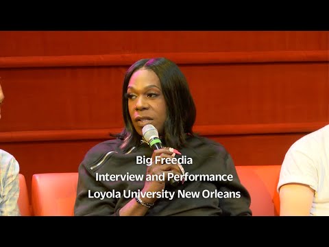 Big Freedia Interview and Performance at Loyola University New Orleans Music Industry Forum