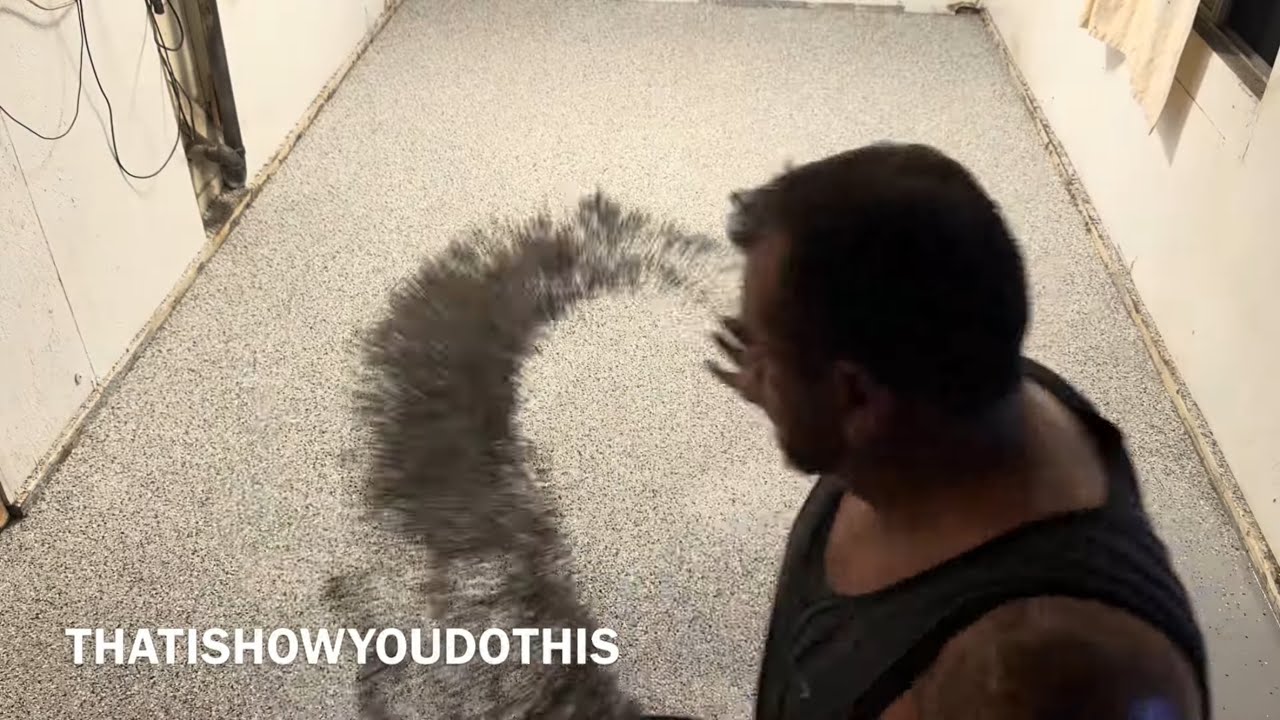 EPOXY FLOOR AND FLAKE 2