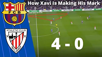 Barcelona vs Athletic Bilbao Tactical Analysis - Barca Looking Comfortable Under Xavi thumbnail