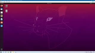 Installing ubuntu 20.04 as a virtual machine using vmware workstation
player.
