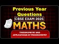 Class 10 Maths(Standard) | Chapter 8 and 9 Previous Year Questions 2024