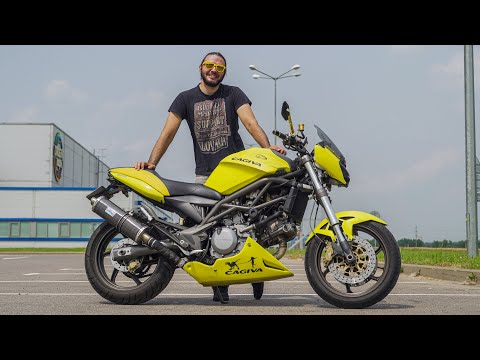 Что итальянцы смогли сделать на заводе Harley-Davidson? Cagiva Raptor