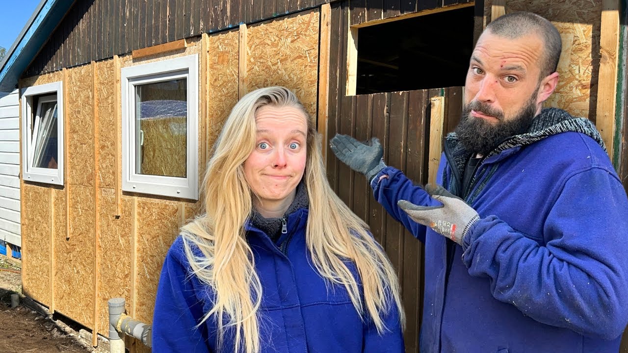 wij verbouwen onze TINY HOUSE in Nederland