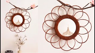 DIY - Easy Paper Flower Wall Decor - Paper Craft Ideas - Wall Decoration Ideas
