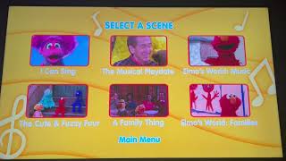 Sesame Street Sing It, Elmo Dvd Menu Walkthrough