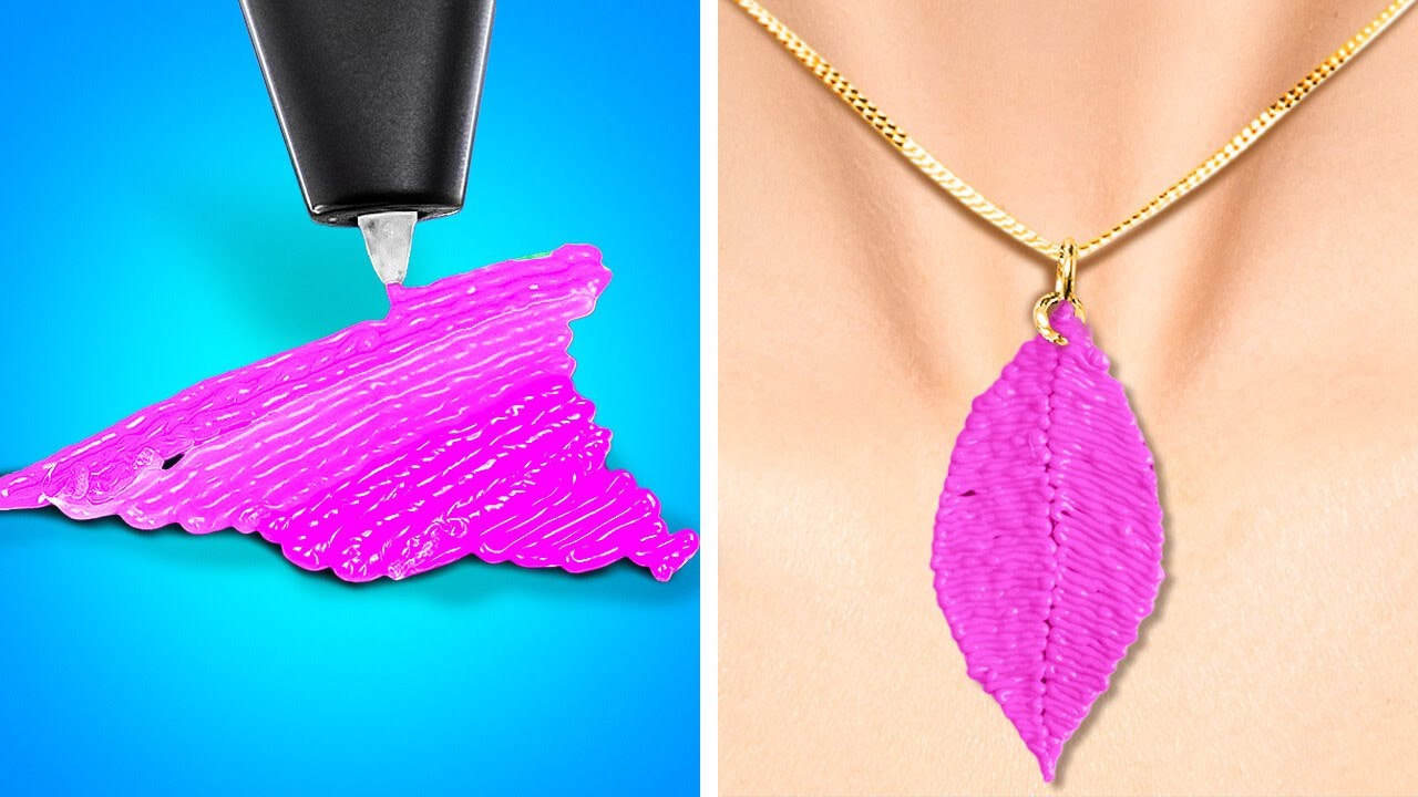Fantastic Accessory Ideas And Cool DIY Resin, Glue Gun And 3D Pen ...