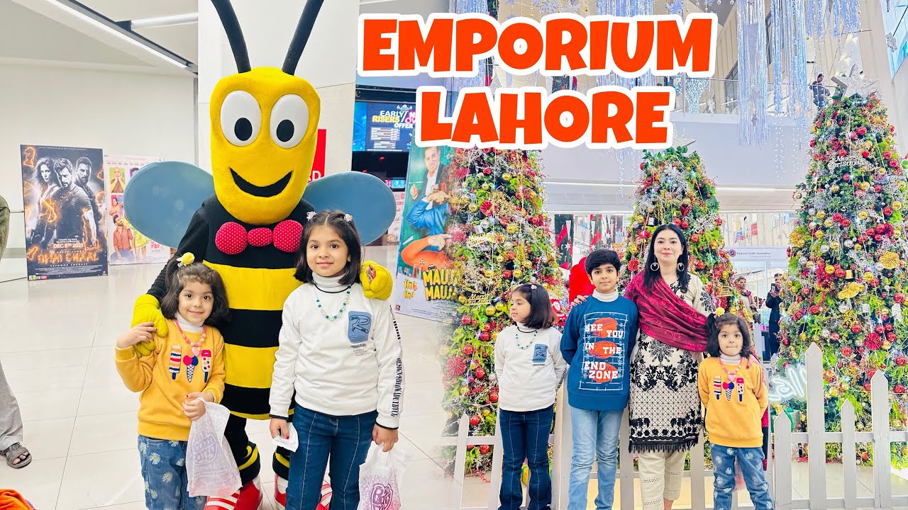 EMPORIUM LAHORE JOY LAND BACHA PARTY dailyvlog seharzcrazyworld