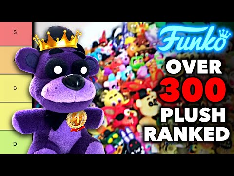 Ranking EVERY Fnaf Plush Ever Made! - 2023 Complete Fnaf Collection Review