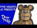 La HISTORIA de  FIVE NIGHTS AT FREDDY'S | FNAF Videojuego creepypasta | Draw My Life