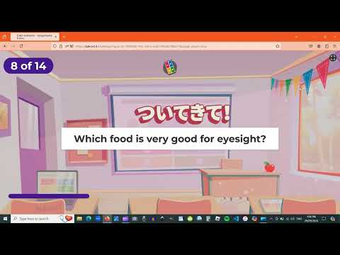 Nutrients in Food Kahoot quiz