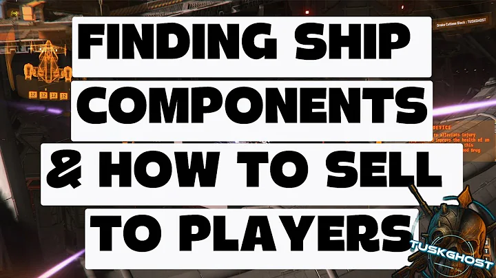 FINDING SHIP COMPONENTS & HOW TO SELL THEM TO PLAYERS ☠️ @StarCitizen #starcitizen