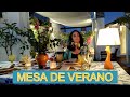 CENA EN LA TERRAZA / MESA DE VERANO