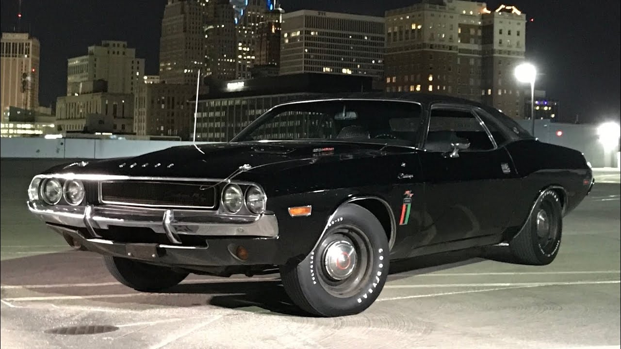 1970 Dodge Challenger 426 Hemi Black Ghost For Sale Canvas Flatulence