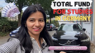 Total Expense for Study in Germany || HR13 in Germany