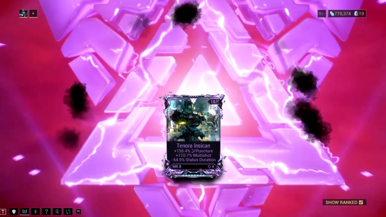 Warframe Tenora Riven Reroll