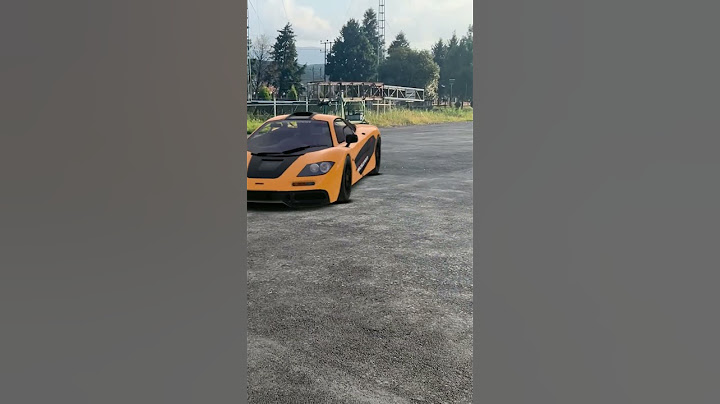 Mclaren F1 in Shillong Vfx #shillong #vfx #shillongcars
