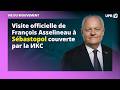 Visite officielle de François Asselineau et d'une délégation de l'UPR à Sébastopol - TV Russe ИКС