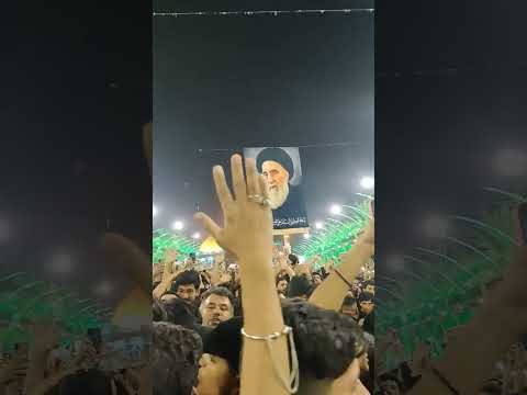 تاج تاج على راس السيد علي السيستاني 