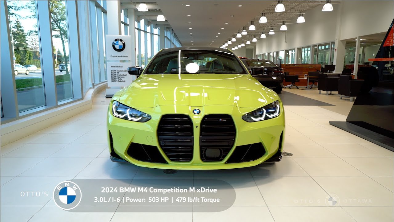 2024 BMW M4 Competition Coupe M xDrive - Sao Paulo Yellow Yas Marina ...