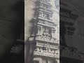 Amazing sculpture on the main tower of Arunachala Temple