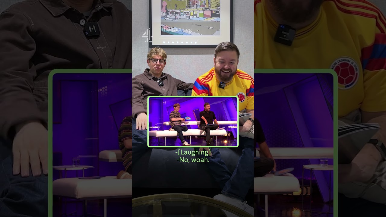 What did Brian Cox say? #TheLastLeg #BrianCox #JoshWiddicombe #AlexBrooker