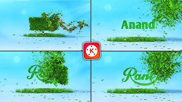 Name art instagram viral reels video editing | kine master p video kaise banaye