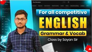 ALL COMPETITIVE EXAM SPECIAL// ENGLISH GRAMMAR & VOCAB // RCA EDUCATION