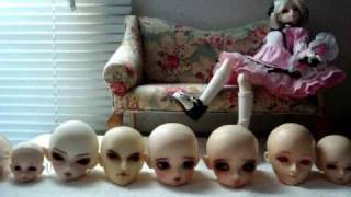 comparing bjd heads