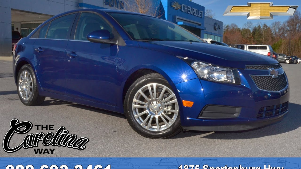 A17254 - 2013 Chevrolet Cruze LT - Blue Ray Metallic - YouTube