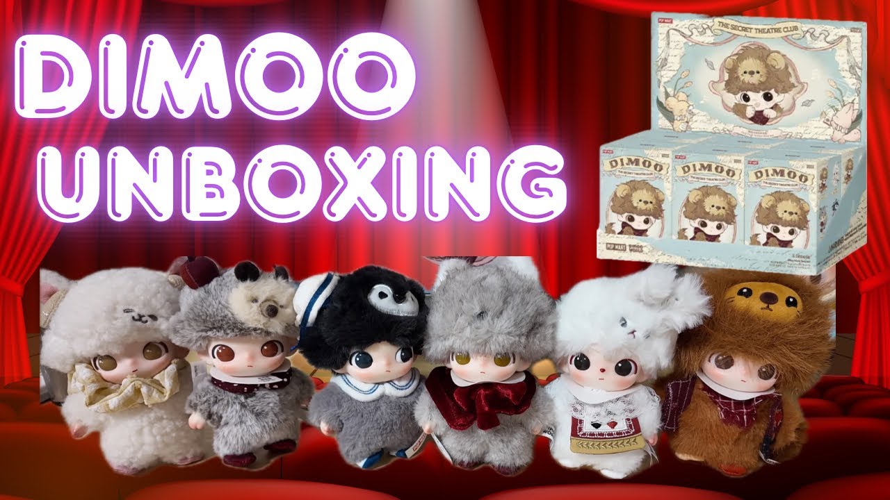 DIMOO開封 full box unboxing -The Secret Theatre Club- - YouTube