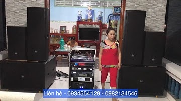 Dàn âm thanh nhạc sống đám cưới 6 loa 71 triệu về Đồng Tháp- LH 0934554129