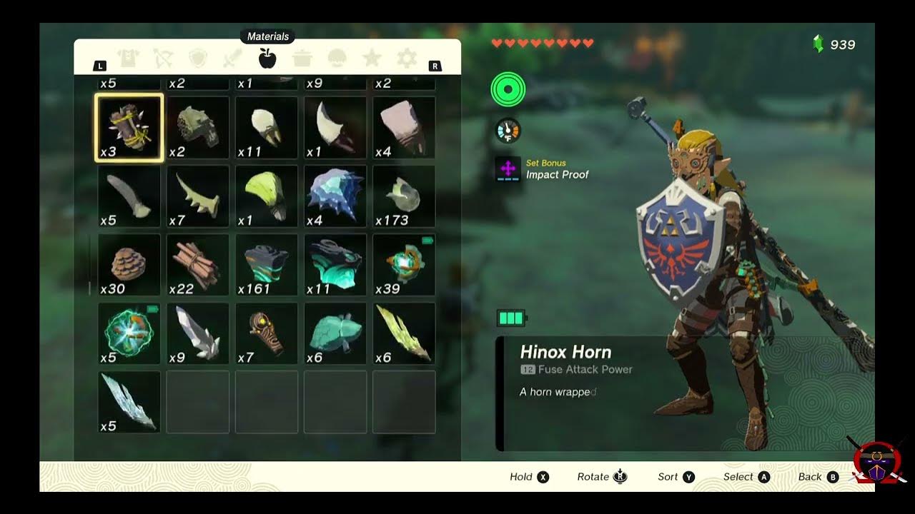 Duplicate Hylian Shield Zelda Tears of the Kingdom YouTube