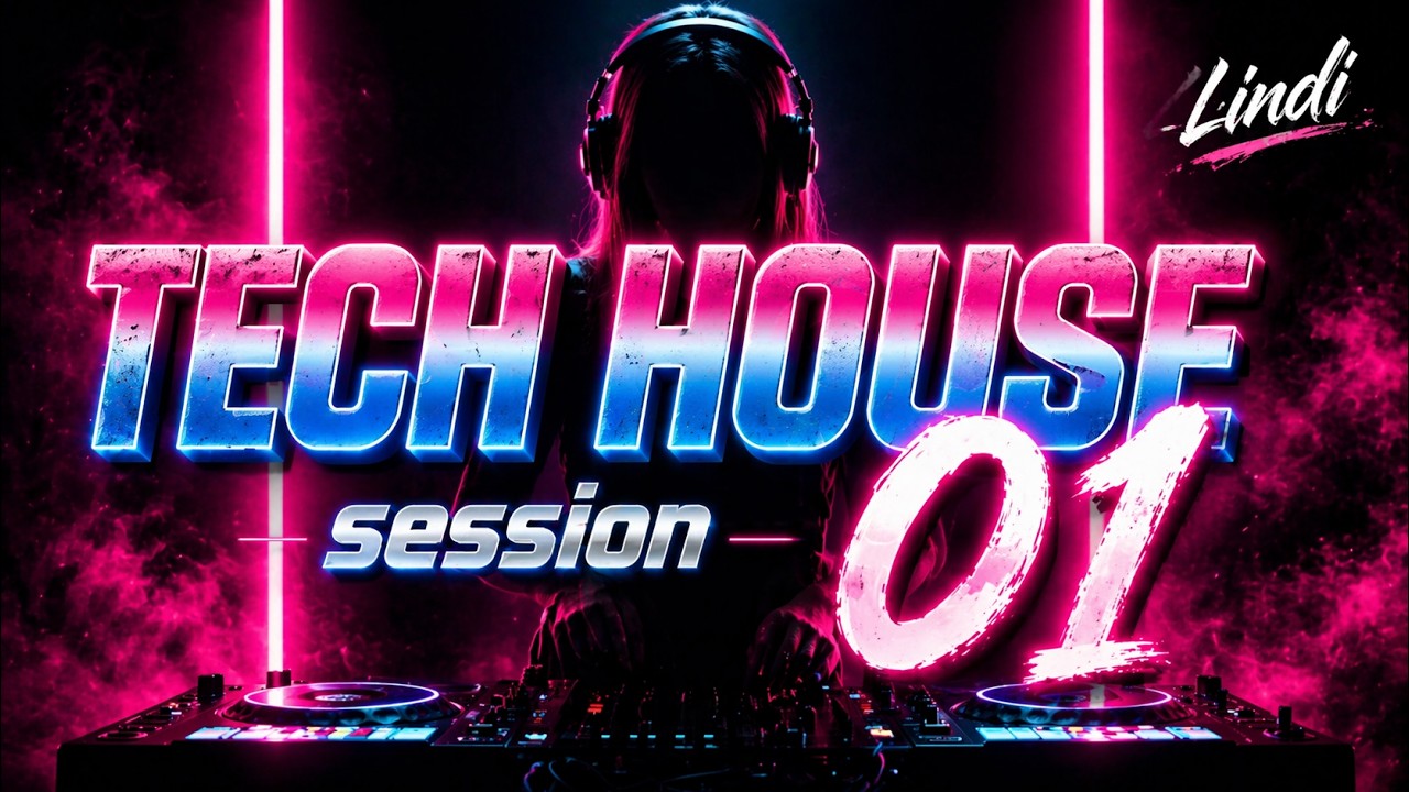 😎2026 Tech House Session 01😎 | 듣자마자 외국클럽으로 순간이동 ️🌃 (Visualizer) - YouTube