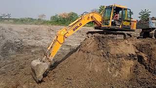 JCB3DX bocket  Solg mud working tractor Sonalika and Swaraj #JCB3DX #bocket#tractor#bhai bhai MJ