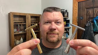 Shield AC Razor vs Blackland Vector Razor || #matthewshaves