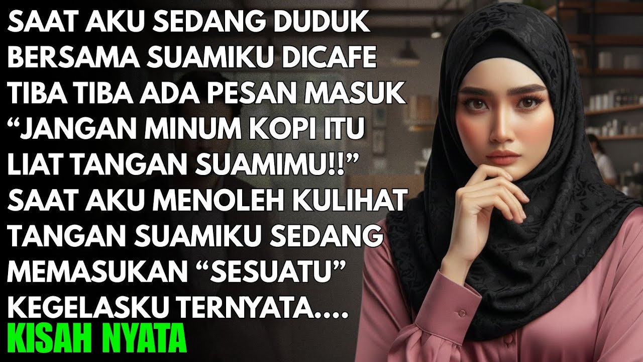 "JANGAN MINUM KOPI ITU" AKU DAPAT PESAN MISTERIUS - TERNYATA SUAMIKU MEMASUKAN SESUATU KEGELASKU