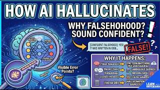 How AI Hallucinates (& Why ChatGPT, Gemini & Claude Get Things Wrong) | AI Hallucination Explained
