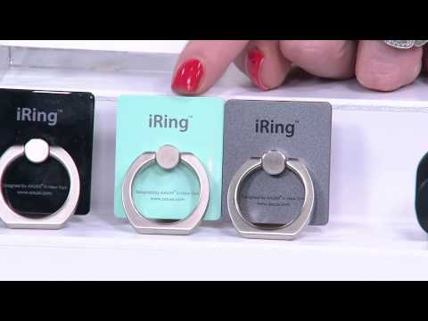 iRing Wearable Adhesive Phone Stand & Mount for Mobile Devices with Courtney Cason