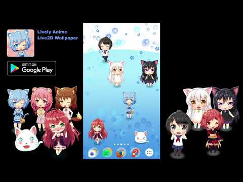 かわいい賑やかなアニメライブ壁紙 Google Play のアプリ