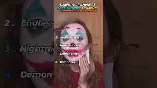 Ranking the FUNNIEST Face Paint Fails #ranking
